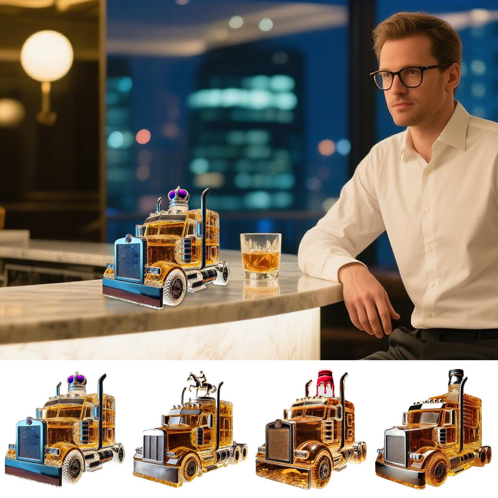 ワインデカンターハーフトラックバーボンディスペンサー 375 - Wine To Beer To Liquor のレビューと価格