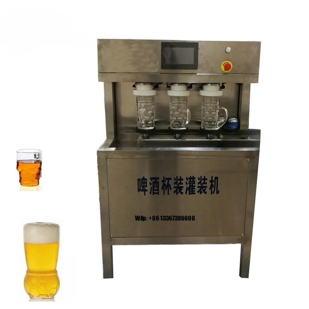 カップ用の手動ビール充填機、酒類ワインウォッカアルコール瓶詰 - Wine To Beer To Liquor のレビューと価格