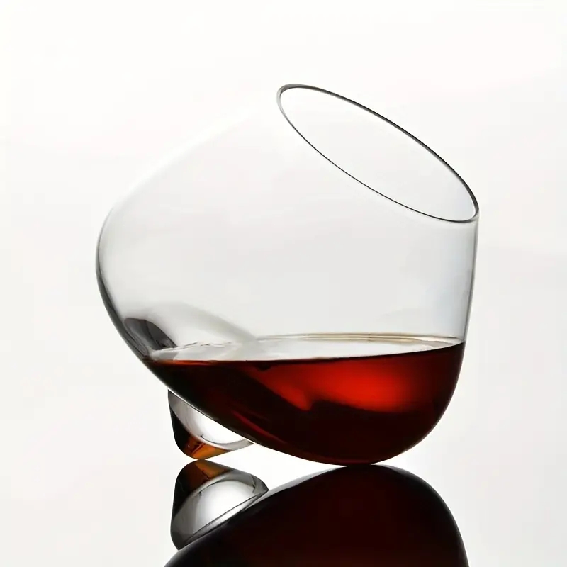 250 ミリリットルウイスキーグラスベリービール回転ガラス赤 - Wine To Beer To Liquor のレビューと価格