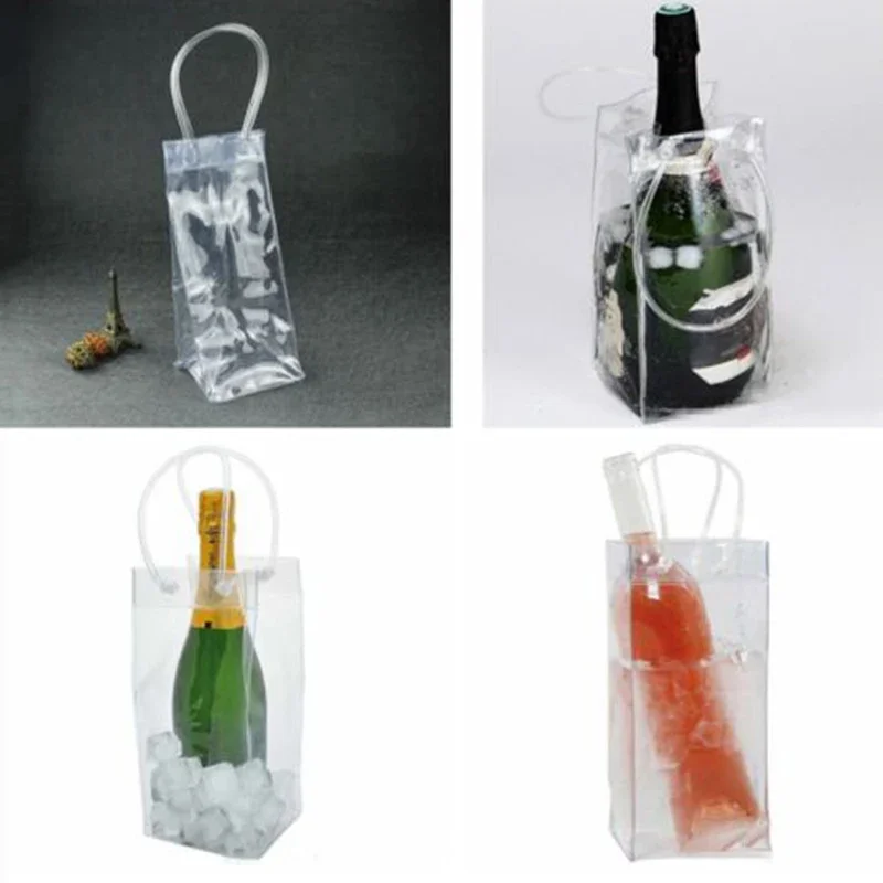 PVC製漏れ防止アイスバッグ ビールクーラーバッグ ポータブ - Wine To Beer To Liquor のレビューと価格
