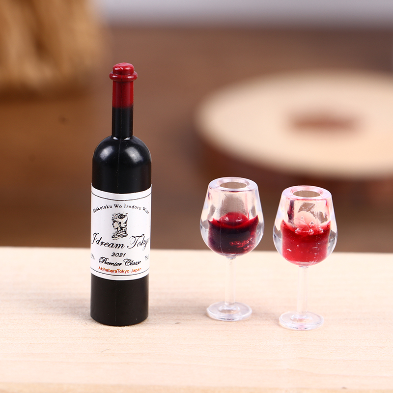 5 個 1:12 ドールハウスミニチュアワインボトルビールマ - Wine Beer House のレビューと価格