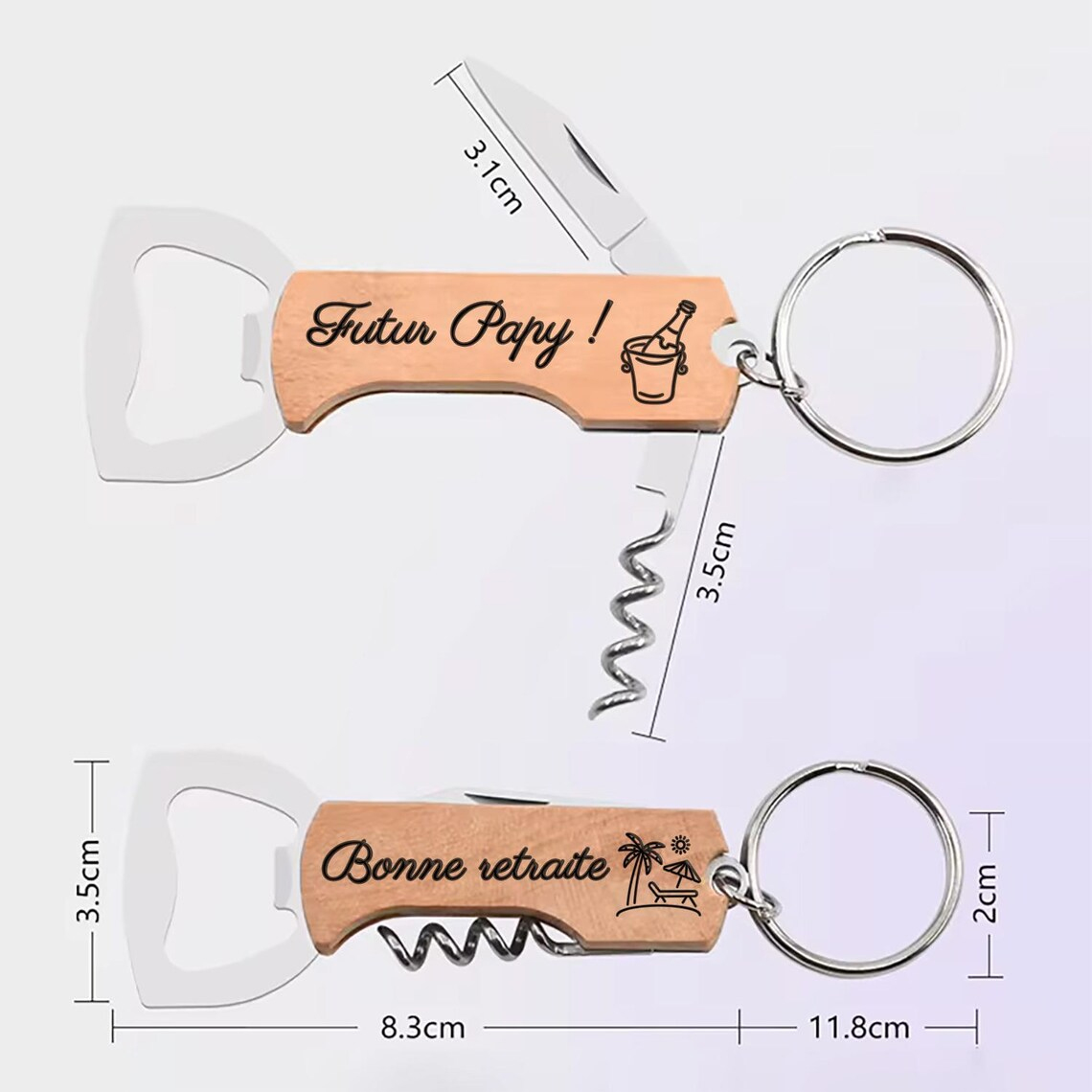 パーソナライズされたビール/ワインボトルオープナー、多機能ボ - Wine Beer House のレビューと価格