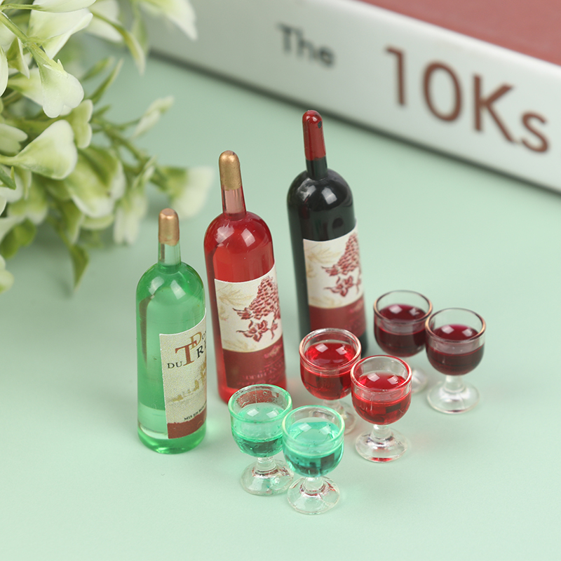 ドールハウス用ミニチュアボトル,キッチンアクセサリー,ミニド - Wine Beer House のレビューと価格