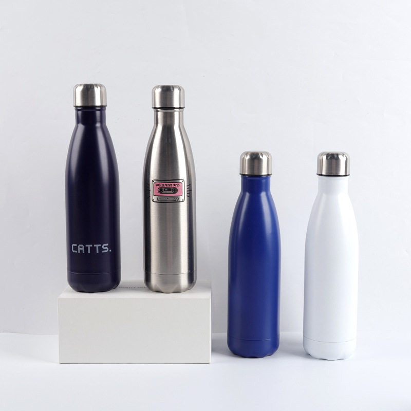カスタムロゴ入り500ml二重壁ステンレス鋼ワインサーモボト - Wine Beer Images のレビューと価格